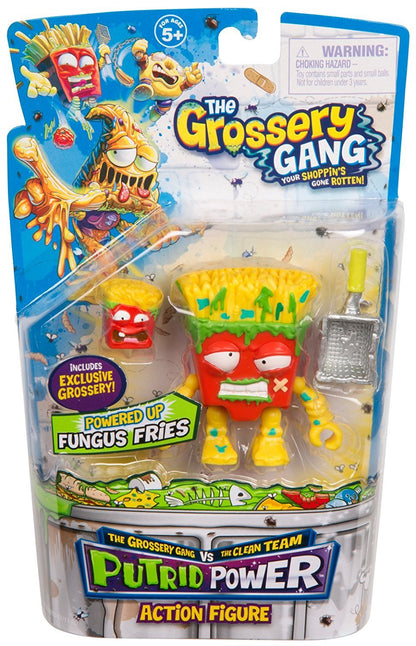 THE GROSSERY GANG S3 W2 PUTRID POWER FIGURE FUNGUS FRIES