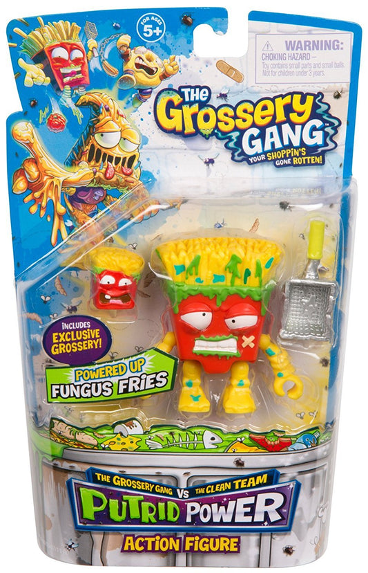 THE GROSSERY GANG S3 W2 PUTRID POWER FIGURE FUNGUS FRIES