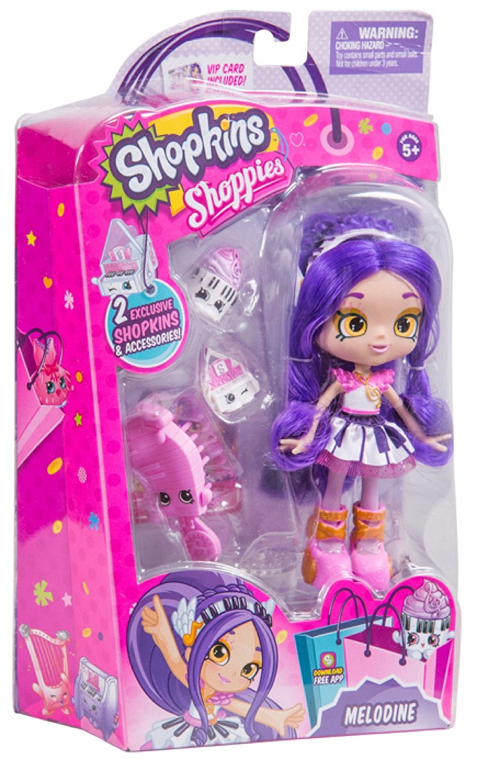 SHOPKINS SHOPPIES S3 (W3) SINGLE PACK MELODINE