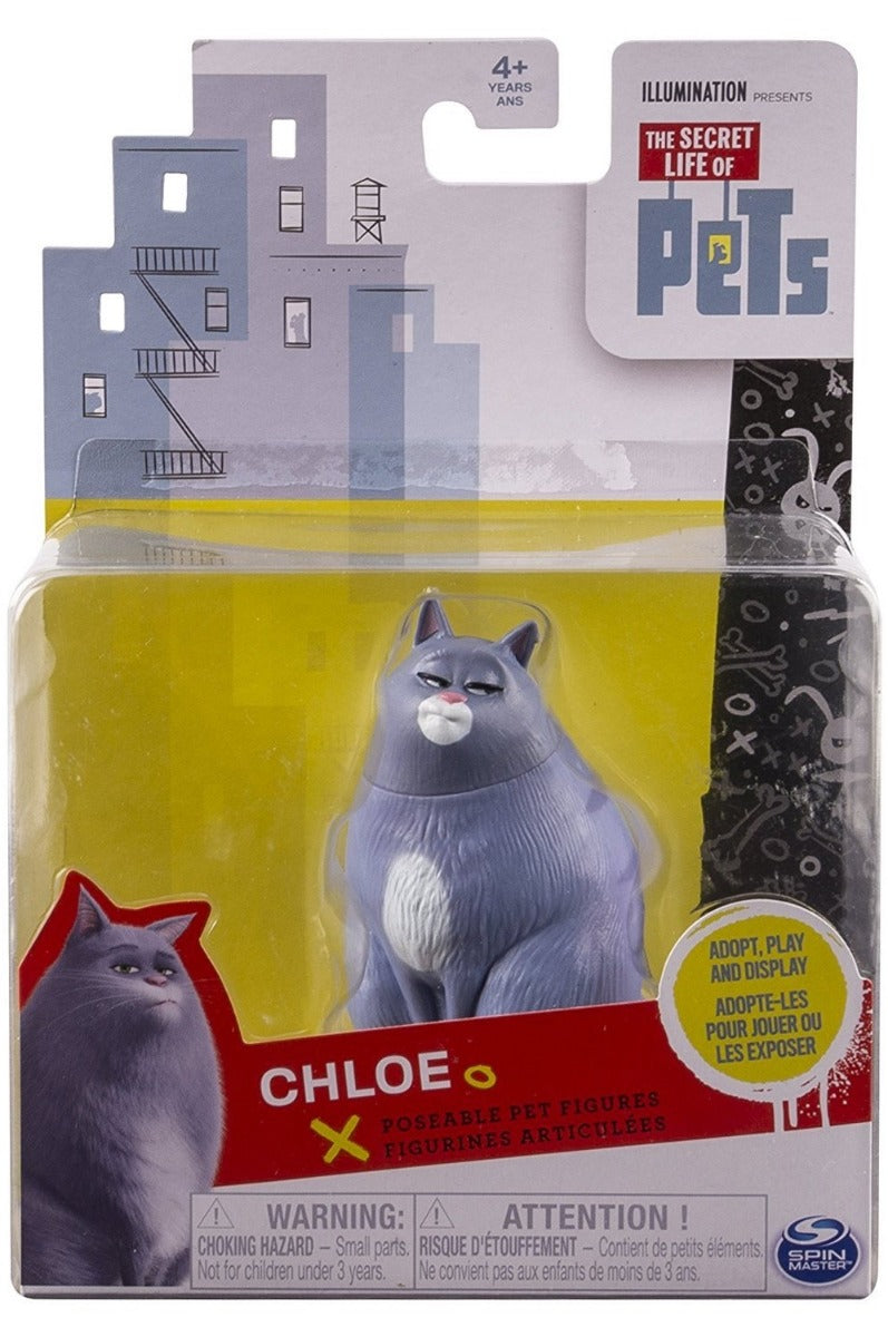 SECRET LIFE OF PETS POSEABLE PET FIGURE CHLOE