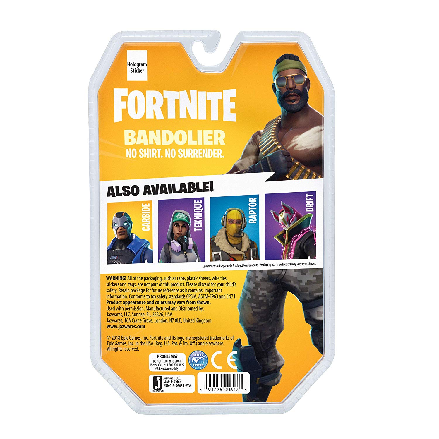 FORTNITE SOLO MODE FIGURE PACK BANDOLIER