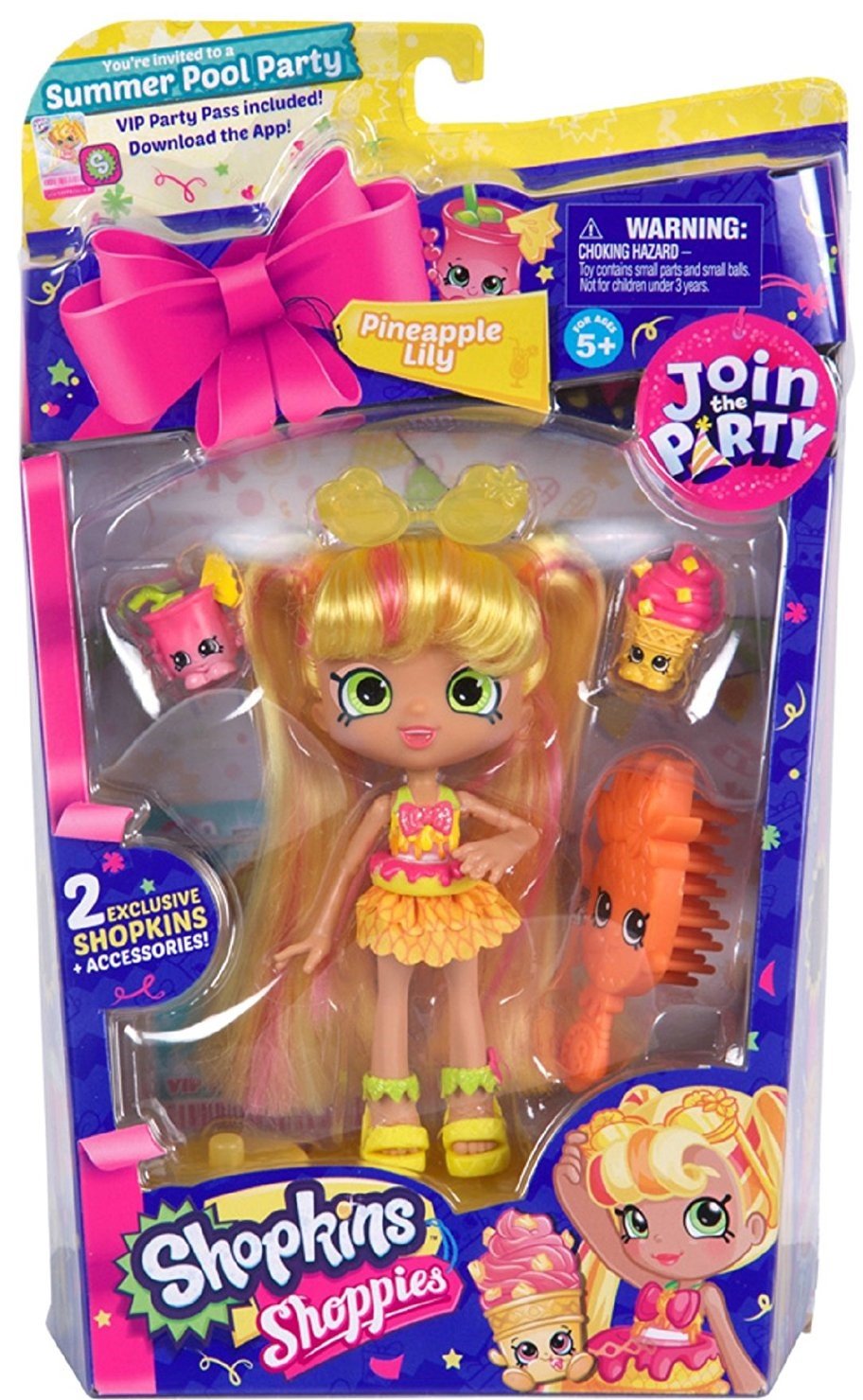 SHOPPIES PARTY DOLLS (W2) PINEAPPLE LILLY
