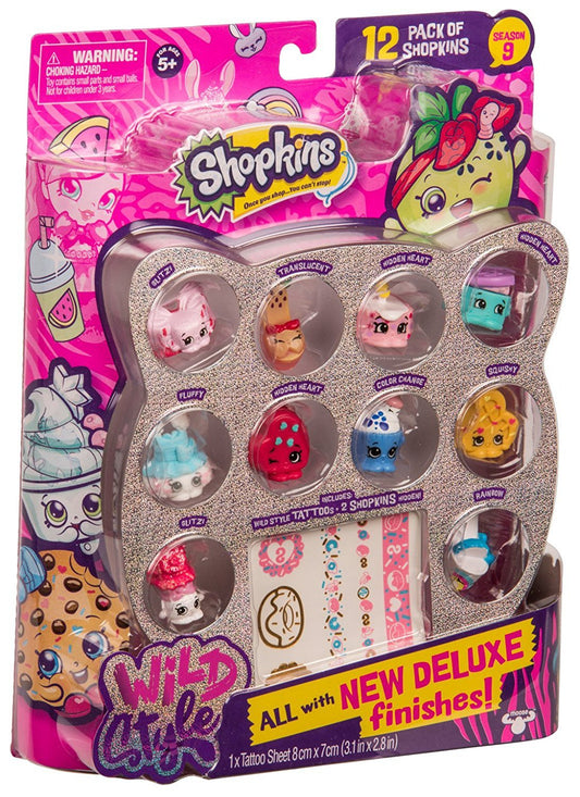 SHOPKINS S9 WILD STYLE 12 PACK