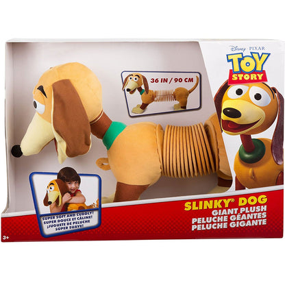 DISNEY PIXAR TOY STORY SLINKY DOG GIANT PLUSH