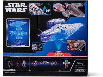 STAR WARS Deluxe Vehicle (8" Vehicle & Figure) Razor Crest W1
