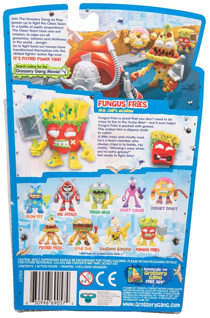 THE GROSSERY GANG S3 W2 PUTRID POWER FIGURE FUNGUS FRIES