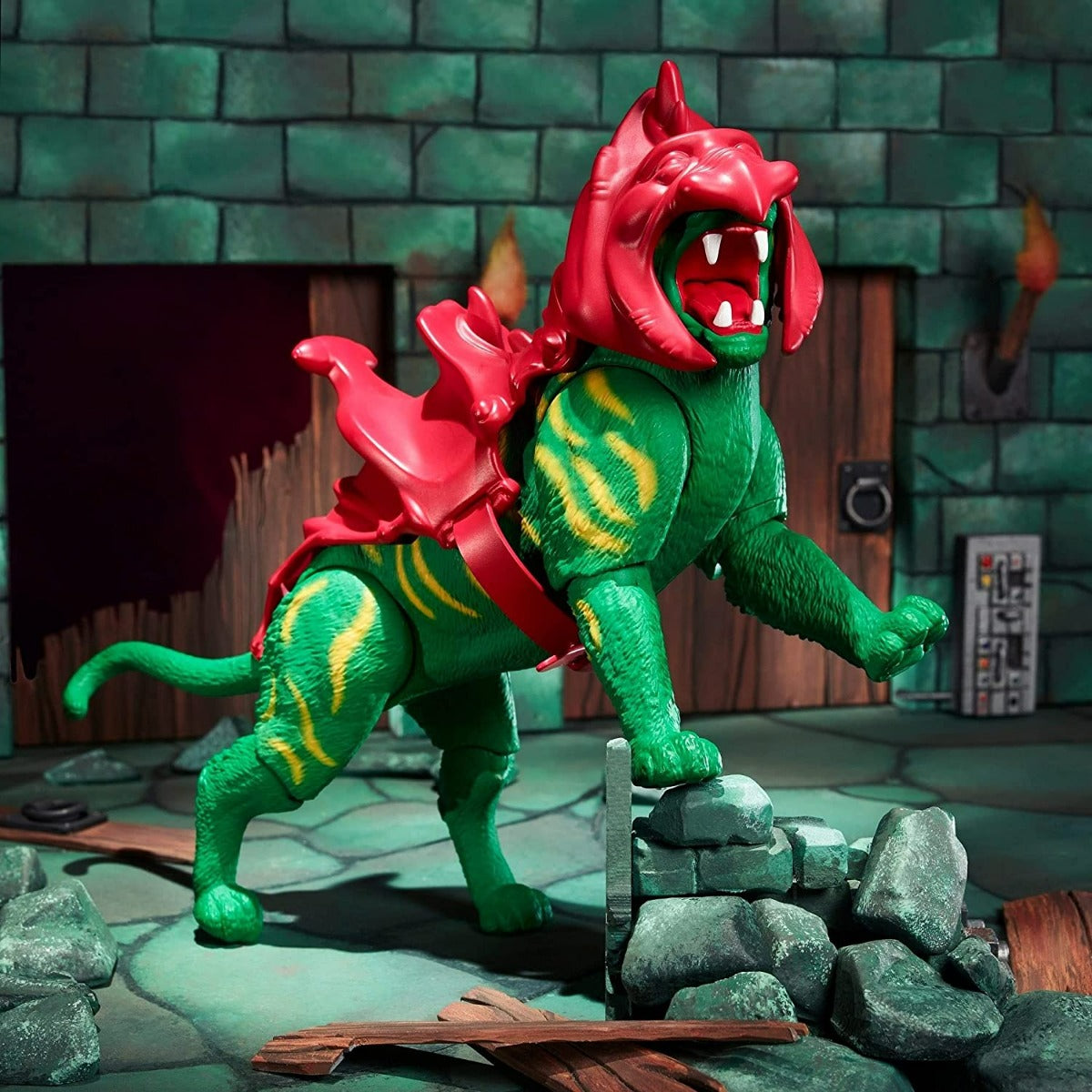 MASTER OF THE UNIVERSE ORIGINS BATTLE CAT ACTION FIGURE