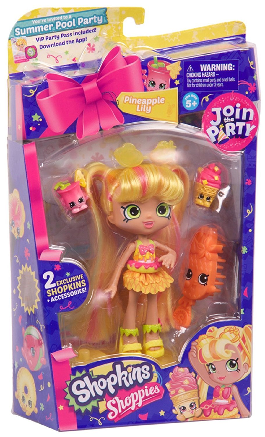 SHOPPIES PARTY DOLLS (W2) PINEAPPLE LILLY