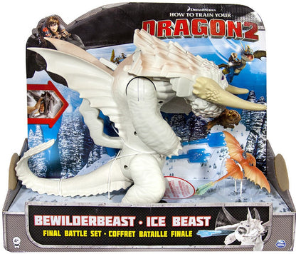 DREAMWORKS DRAGONS HTTYD2 BEWILDERBEAST ICE BEAST (WHITE)