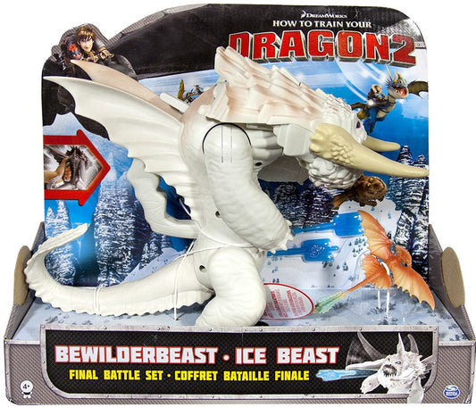 DREAMWORKS DRAGONS HTTYD2 BEWILDERBEAST ICE BEAST (WHITE)