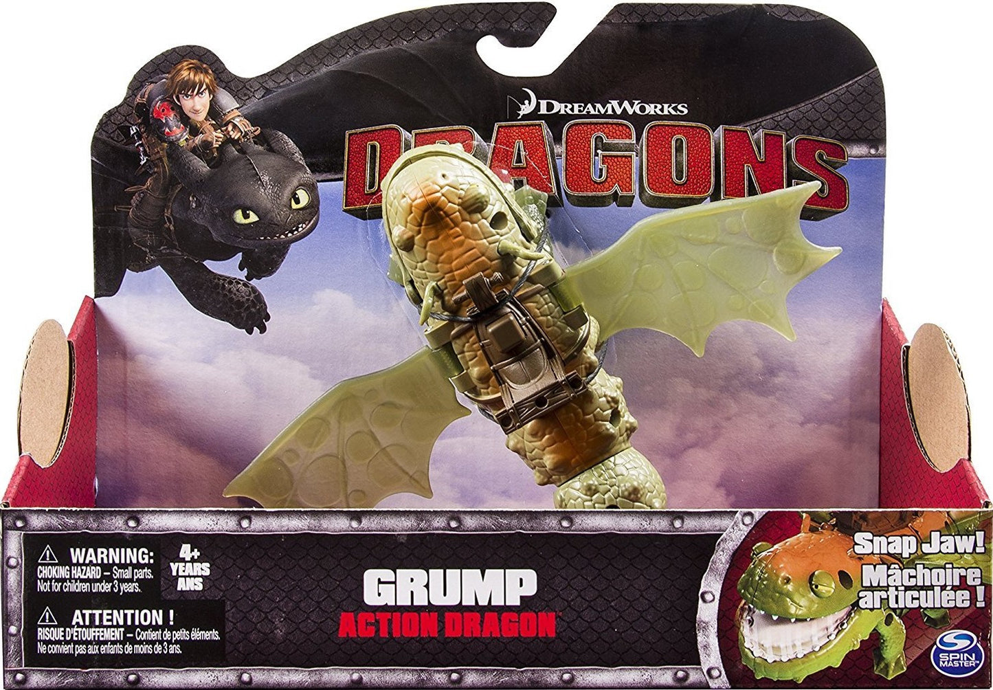 DREAMWORKS DRAGONS GRUMP ACTION DRAGON