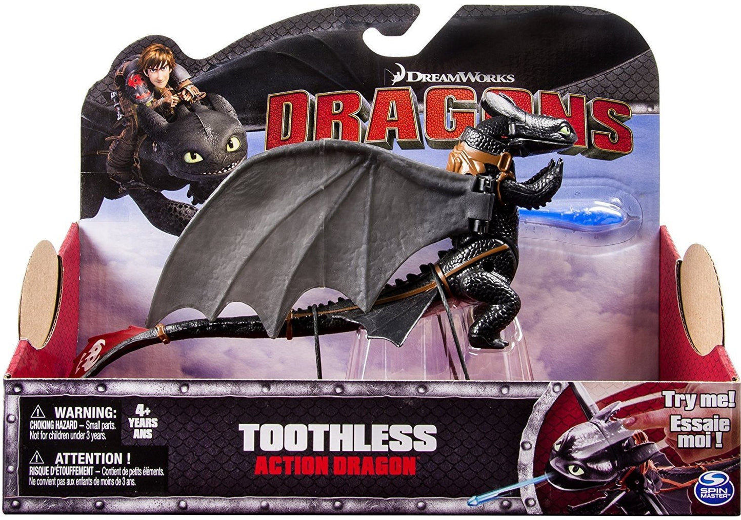 DREAMWORKS DRAGONS TOOTHLESS ACTION DRAGON (Lunge Attack)
