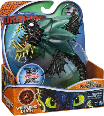 DREAMWORKS DRAGONS LEGENDS EVOLVED DRAGON ACTION FIGURE (WHISPERING DEATH)