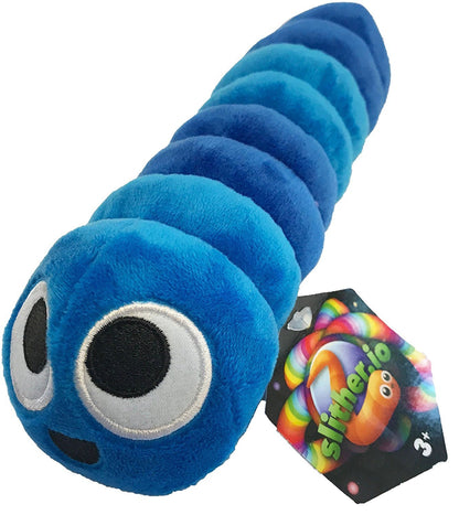 SLITHER.IO 8" BENDABLE PLUSH BLUE
