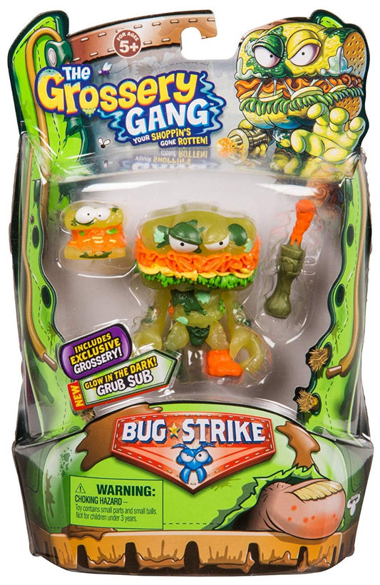 THE GROSSERY GANG S4 W2 BUG STRIKE ACTION FIGURE GRUB SUB