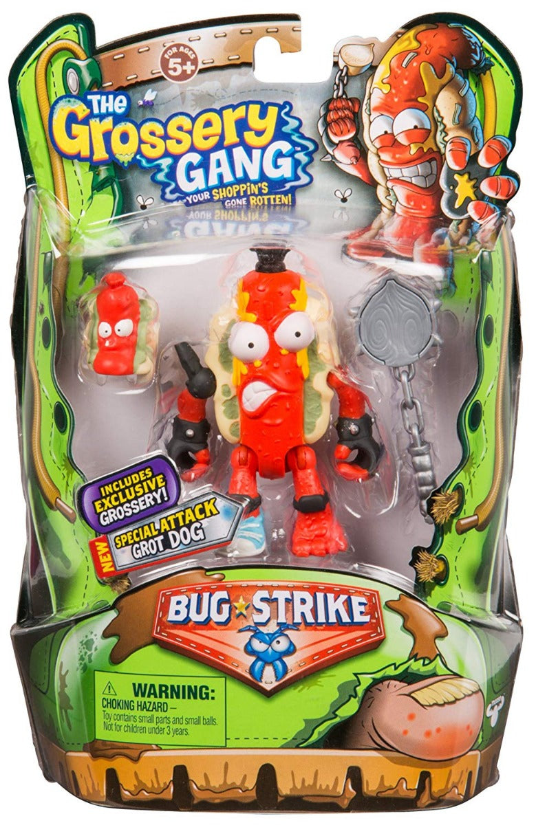 THE GROSSERY GANG S4 W2 BUG STRIKE ACTION FIGURE GROT DOG
