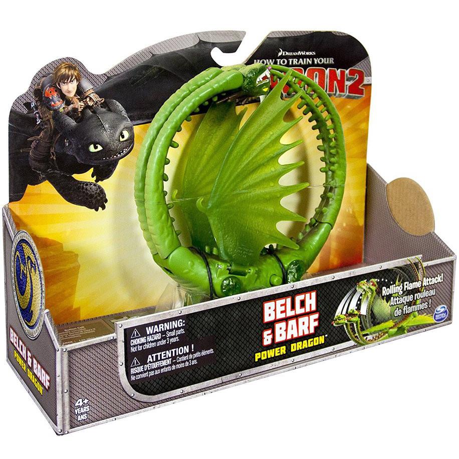 HOW TO TRAIN YOUR DRAGON 2 BELCH & BARF POWER DRAGON (Rolling Flame Attack)