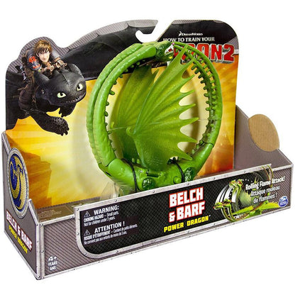 HOW TO TRAIN YOUR DRAGON 2 BELCH & BARF POWER DRAGON (Rolling Flame Attack)