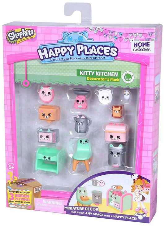 HAPPY PLACES DECORATOR'S PACKS KITTY KITCHEN