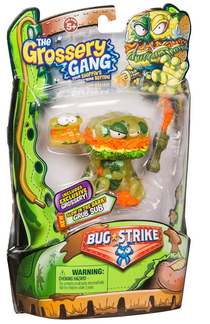 THE GROSSERY GANG S4 W2 BUG STRIKE ACTION FIGURE GRUB SUB