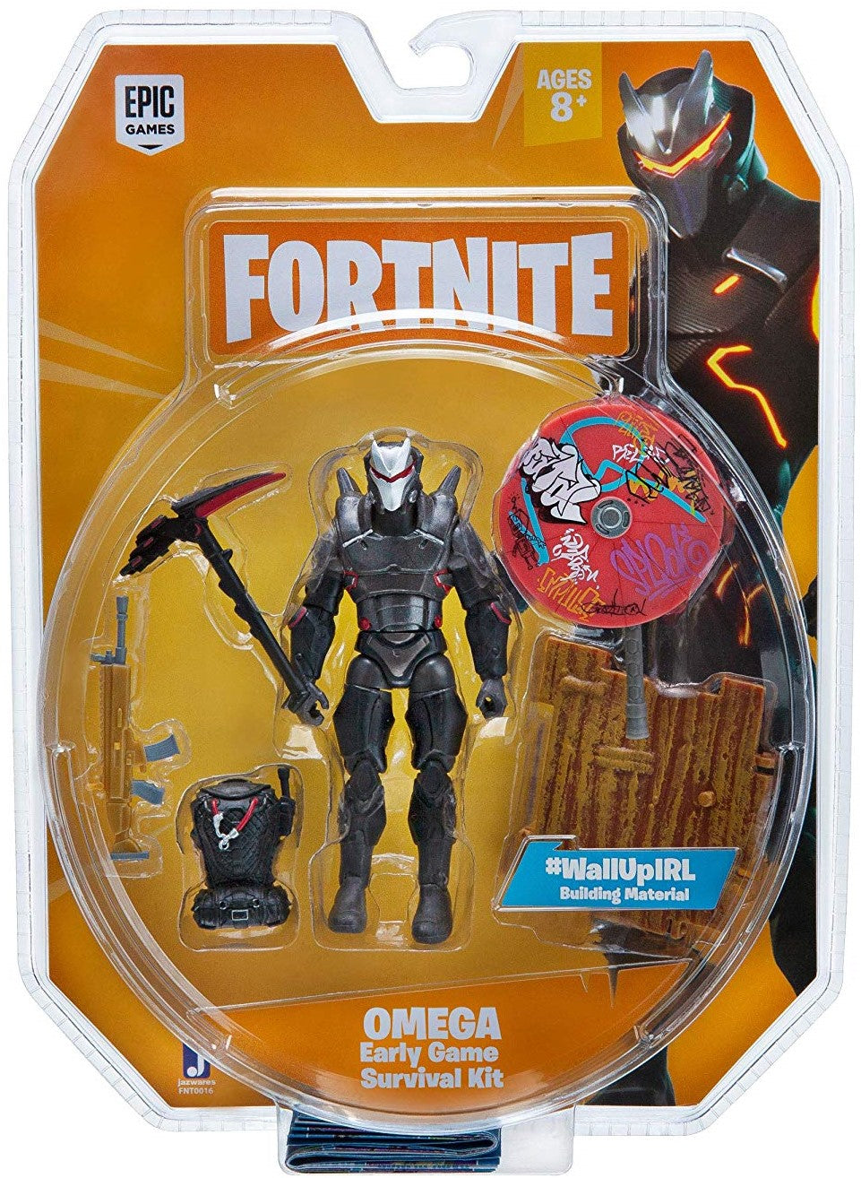 FORTNITE EARLY GAME SURVIVAL KIT FIGURE PACK OMEGA