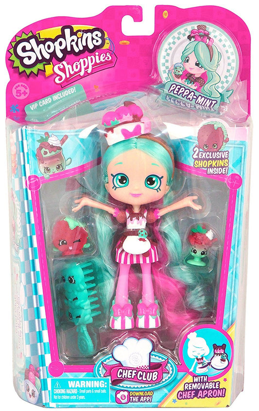 SHOPKINS SHOPPIES DOLL CHEF CLUB PEPPA-MINT