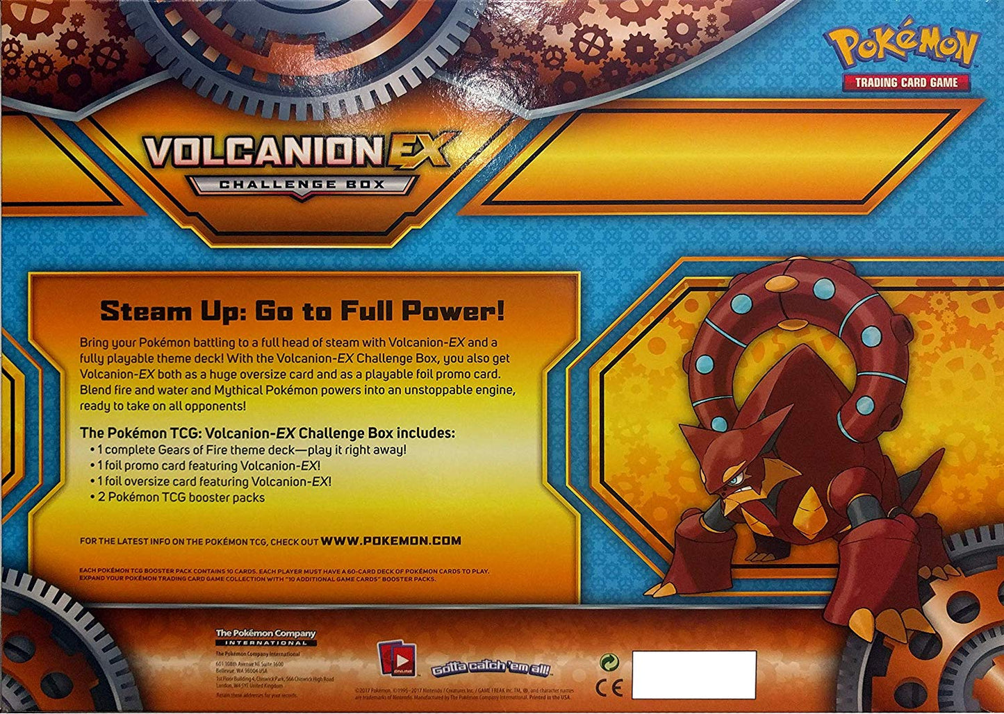POKEMON TCG VOLCANION-EX CHALLENGE BOX