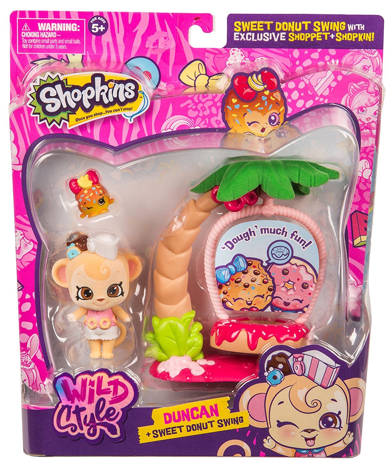 SHOPKINS SHOPPETS S9 WILD STYLE THEME PACK DUNCAN