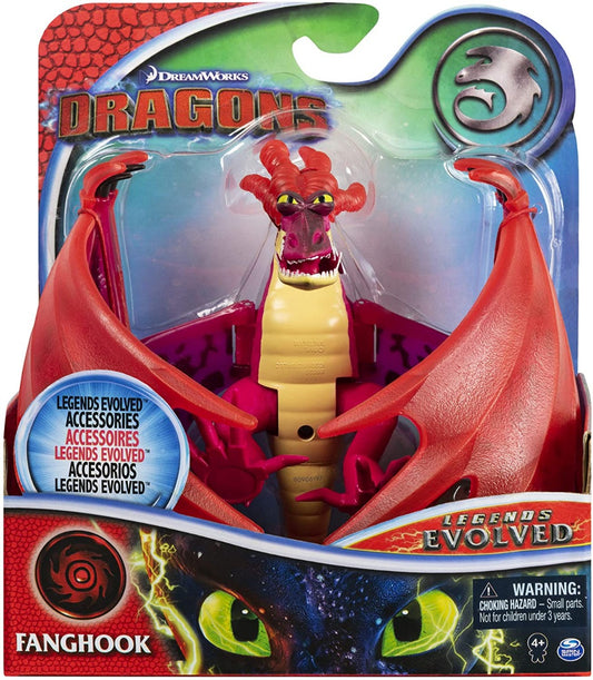 DREAMWORKS DRAGONS LEGENDS EVOLVED DRAGON ACTION FIGURE (FANGHOOK)