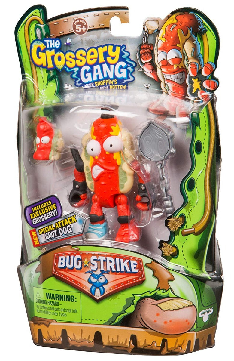 THE GROSSERY GANG S4 W2 BUG STRIKE ACTION FIGURE GROT DOG