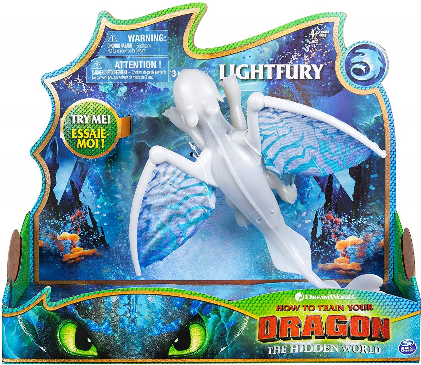 DREAMWORKS DRAGONS LIGHTFURY DELUXE LIGHTS/SOUND DRAGON