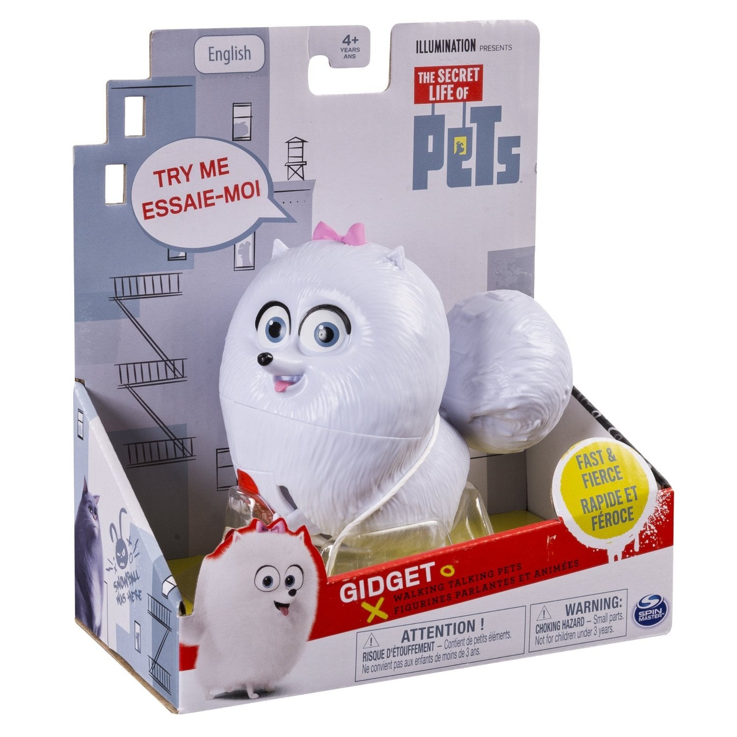 SECRET LIFE OF PETS WALKING TALKING PETS GIDGET