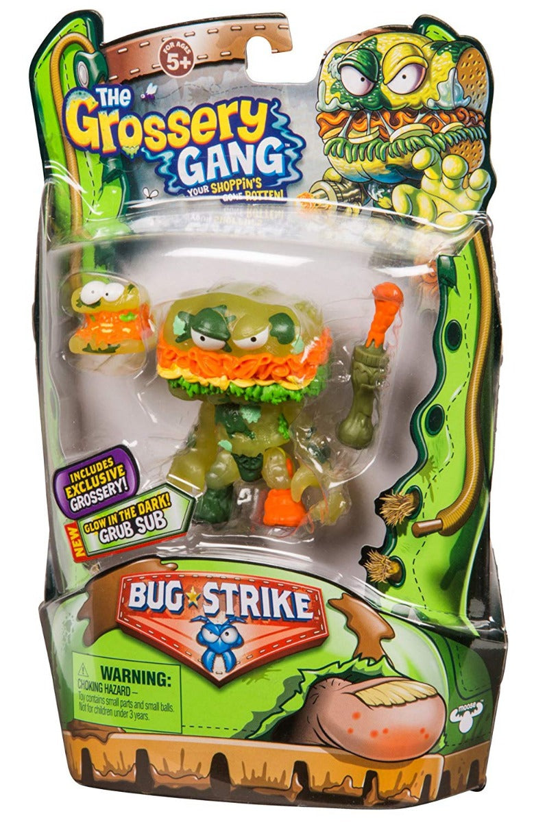 THE GROSSERY GANG S4 W2 BUG STRIKE ACTION FIGURE GRUB SUB