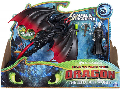 DREAMWORKS DRAGONS GRIMMEL & DEATHGRIPPER (2018)