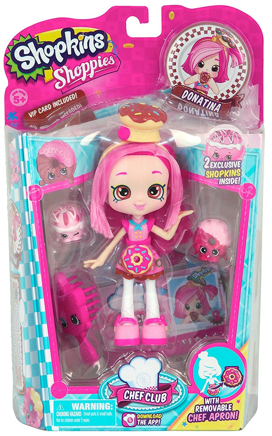 SHOPKINS SHOPPIES DOLL CHEF CLUB DONATINA