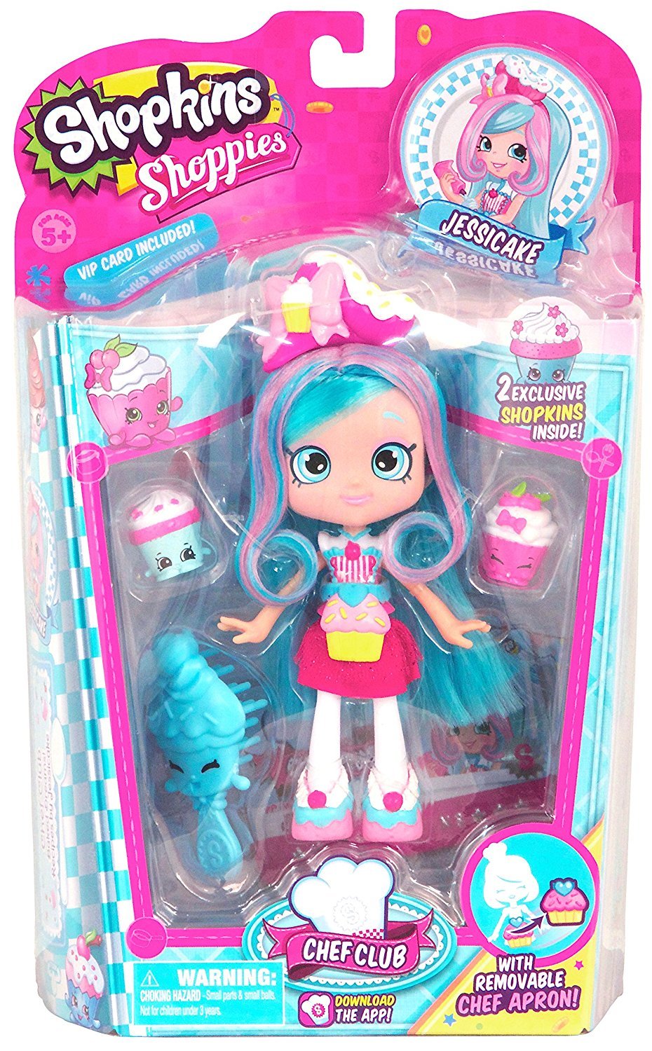 SHOPKINS SHOPPIES DOLL CHEF CLUB JESSICAKE