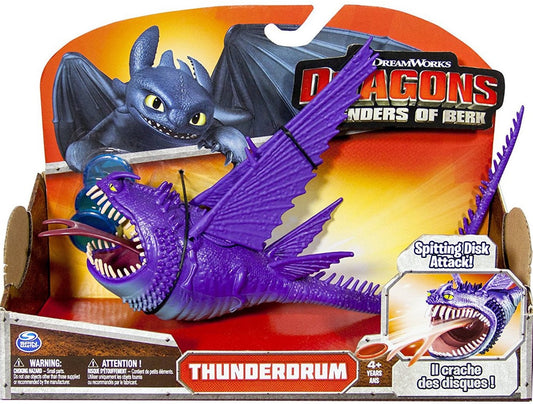 DRAGONS DEFENDERS OF BERK ACTION FIGURE THUNDERDRUM (Wild)