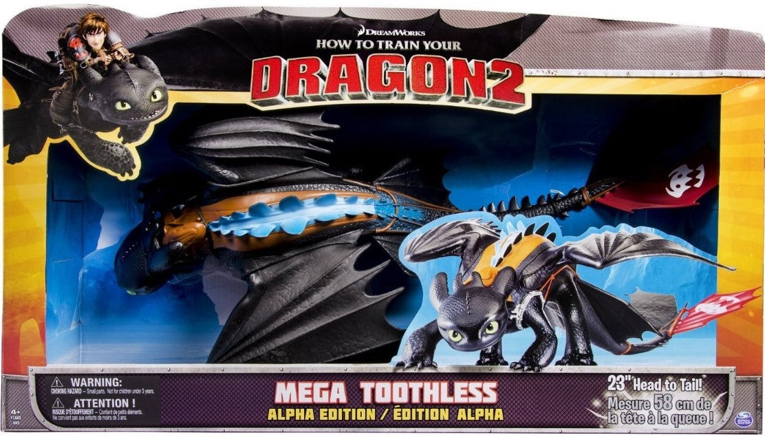 How To Train Your Dragon Mega Toothless Alpha Edition