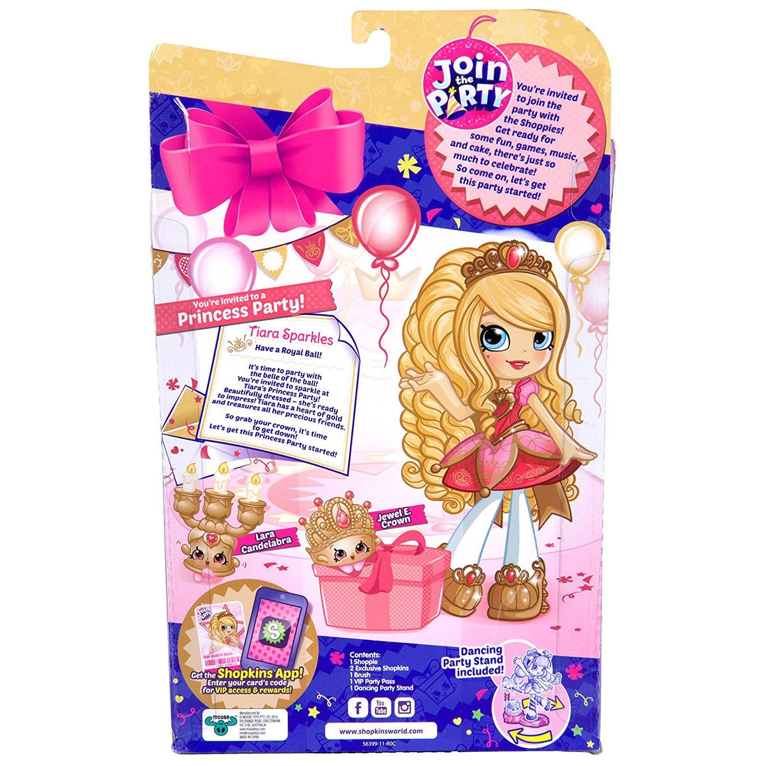 SHOPPIES PARTY DOLLS TIARA SPARKLES