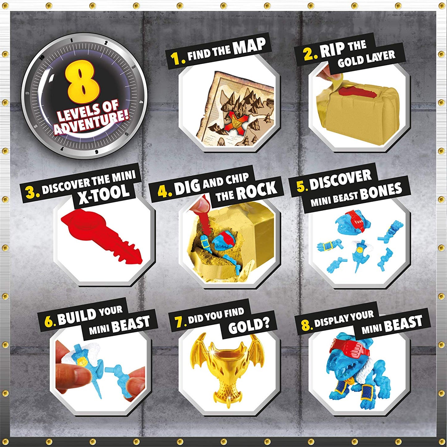 TREASURE X S2 MINI BEASTS SINGLE PACK