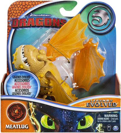 DREAMWORKS DRAGONS LEGENDS EVOLVED DRAGON ACTION FIGURE (MEATLUG)