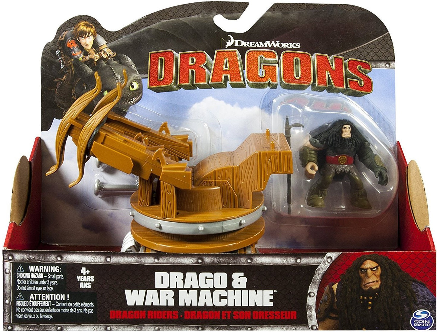 DREAMWORKS DRAGONS DRAGON RIDERS 2-PACK DRAGO & WAR MACHINE