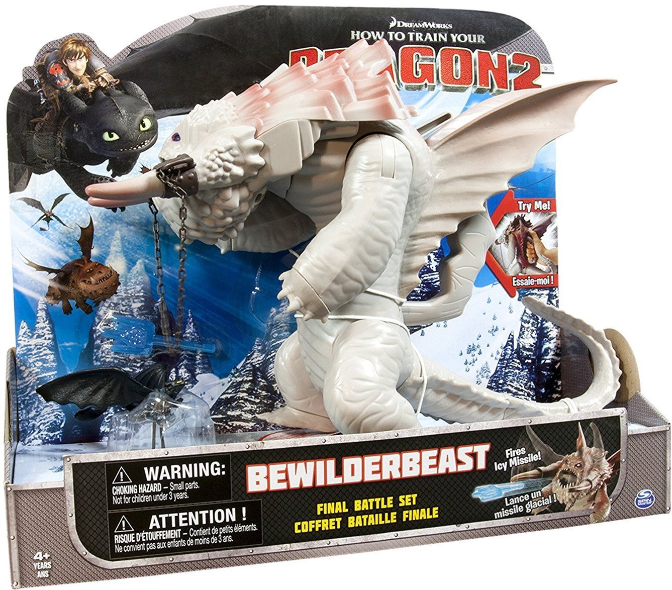 How to Train Your Dragon 2 Bewilderbeast Final Battle Set