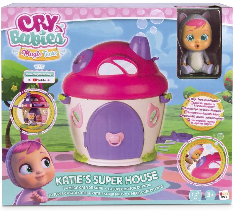 CRY BABIES MAGIC TEARS KATIE'S SUPER HOUSE PLAYSET