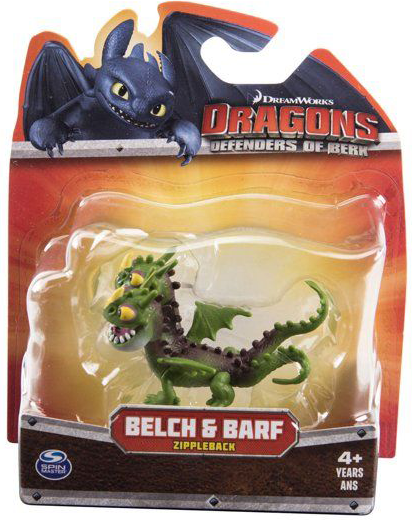 DRAGONS DEFENDERS OF BERK MINI FIGURE BELCH & BARF