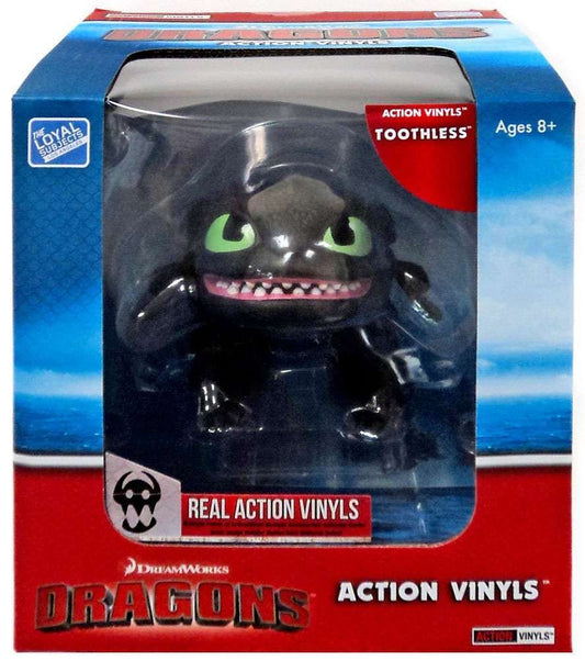 HTTYD DRAGONS W1 ACTION VINYLS 7" TOOTHLESS