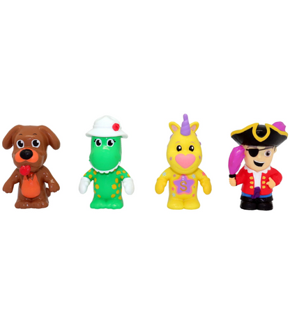 THE WIGGLES WIGGLY FIGURINES 4 PACK (2026)
