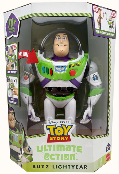 Disney Pixar Toy Story 5 Ultimate Action Buzz Lightyear Figure