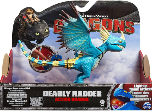 DREAMWORKS DRAGONS DEADLY NADDER ACTION DRAGON (2015)