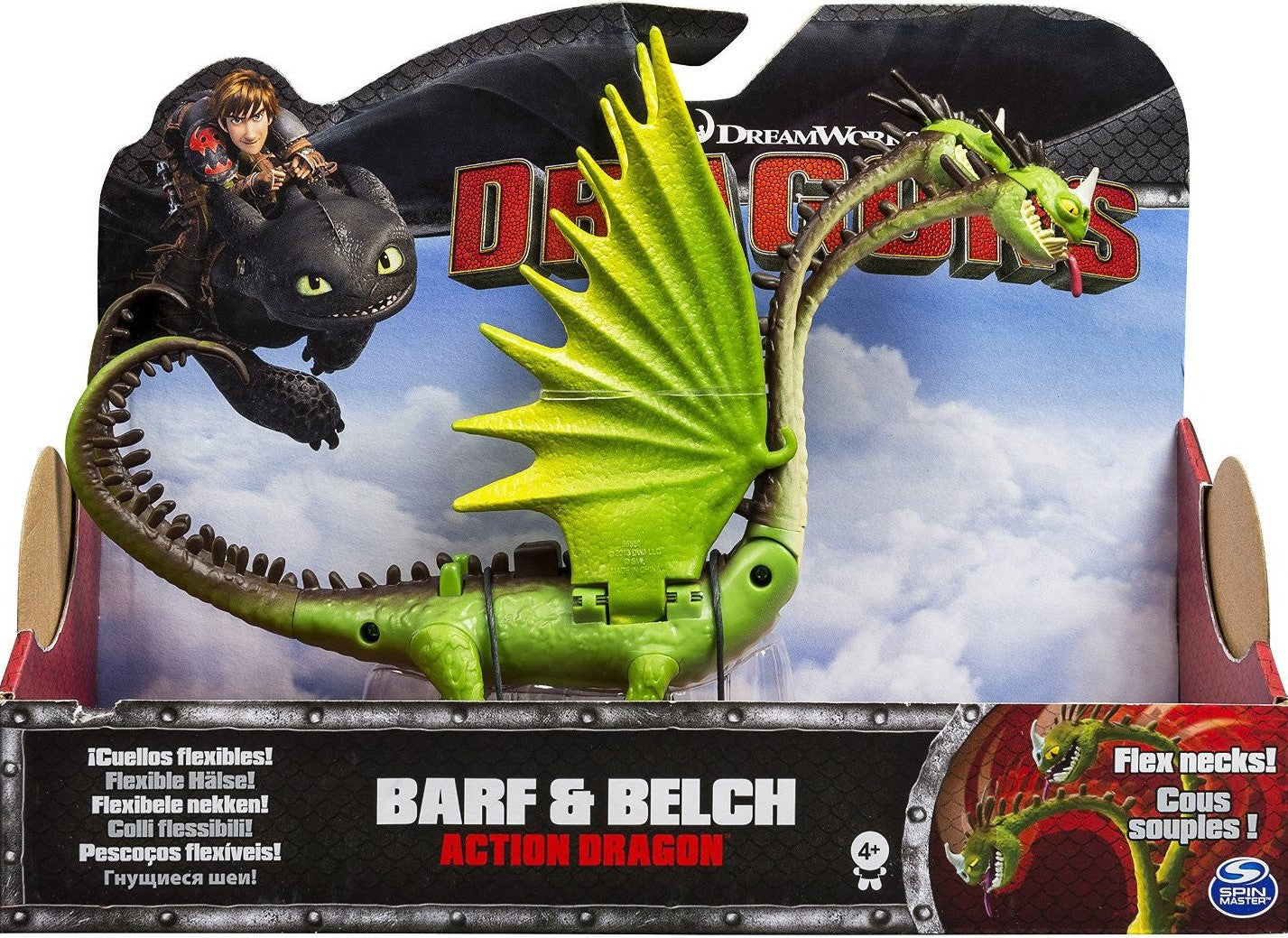 DREAMWORKS DRAGONS BARF & BELCH ACTION DRAGON